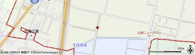 石川県能美市大長野町（丙）周辺の地図