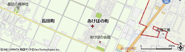石川県小松市あけぼの町34周辺の地図