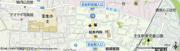 壬生中央町郵便局周辺の地図