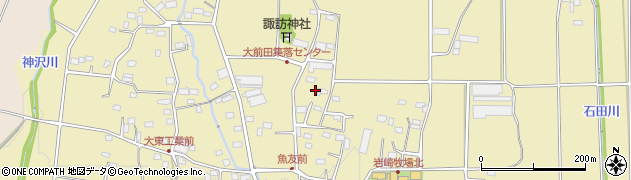 群馬県前橋市大前田町1333-1周辺の地図