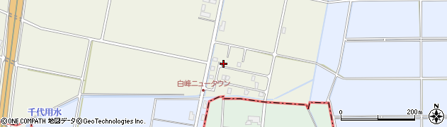 石川県能美市大長野町（ニ）周辺の地図