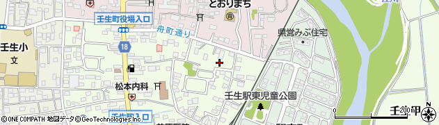 栃木県下都賀郡壬生町中央町2-12周辺の地図