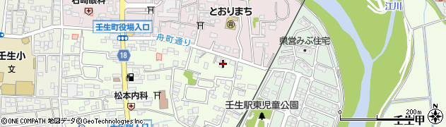 栃木県下都賀郡壬生町中央町2-7周辺の地図