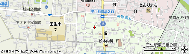 栃木県下都賀郡壬生町中央町7周辺の地図