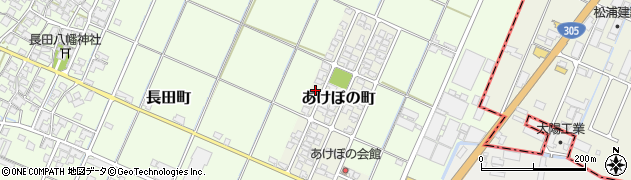 石川県小松市あけぼの町14周辺の地図