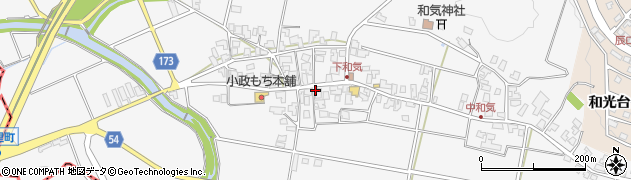 石川県能美市和気町（チ）周辺の地図