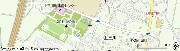 上三川町役場　シルバー人材センター周辺の地図