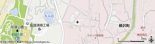 群馬県前橋市横沢町253周辺の地図