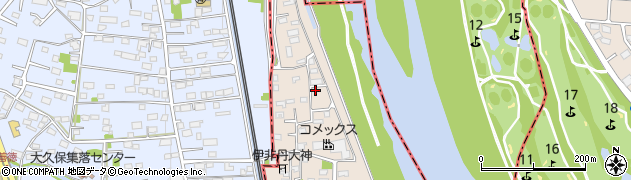 群馬県前橋市総社町桜が丘1284周辺の地図