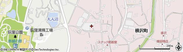 群馬県前橋市横沢町252周辺の地図