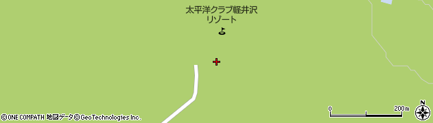 太平洋クラブ軽井沢リゾート周辺の地図