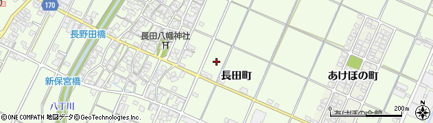 石川県小松市長田町ヘ周辺の地図