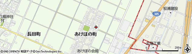 石川県小松市あけぼの町113周辺の地図