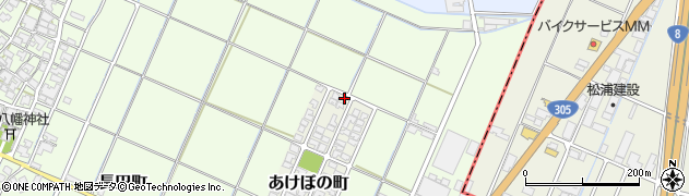 石川県小松市あけぼの町52周辺の地図