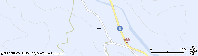 長野県筑北村（東筑摩郡）坂井（新倉）周辺の地図