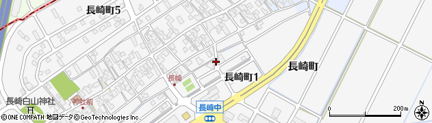 石川県小松市長崎町（丁）周辺の地図
