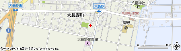 石川県能美市大長野町（ホ）周辺の地図