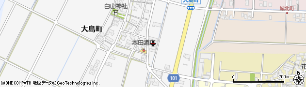 石川県小松市大島町（ロ）周辺の地図