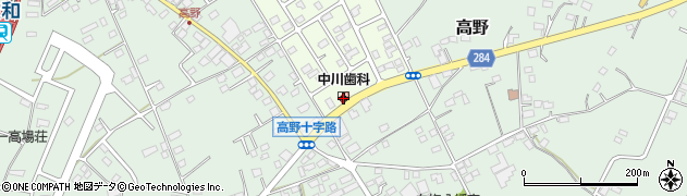 中川歯科医院周辺の地図