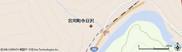 岐阜県飛騨市宮川町小豆沢周辺の地図