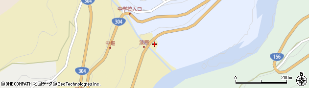 富山県南砺市中畑202周辺の地図