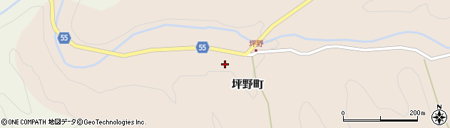 石川県能美市坪野町ロ周辺の地図