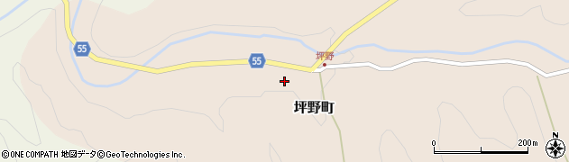 石川県能美市坪野町（ロ）周辺の地図