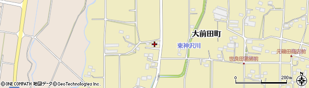群馬県前橋市大前田町785-6周辺の地図