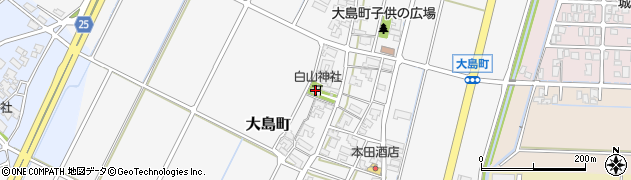 石川県小松市大島町周辺の地図