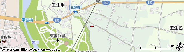 栃木県下都賀郡壬生町藤井1701周辺の地図