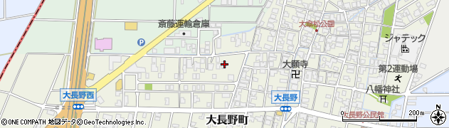 石川県能美市大長野町ト11周辺の地図
