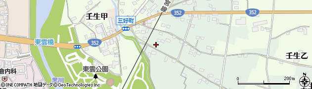 栃木県下都賀郡壬生町藤井1712周辺の地図