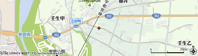 栃木県下都賀郡壬生町藤井1714周辺の地図