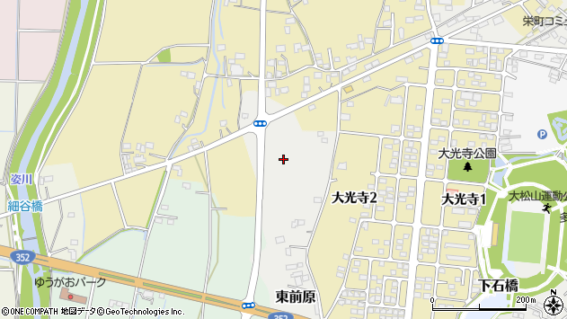 〒329-0514 栃木県下野市東前原の地図