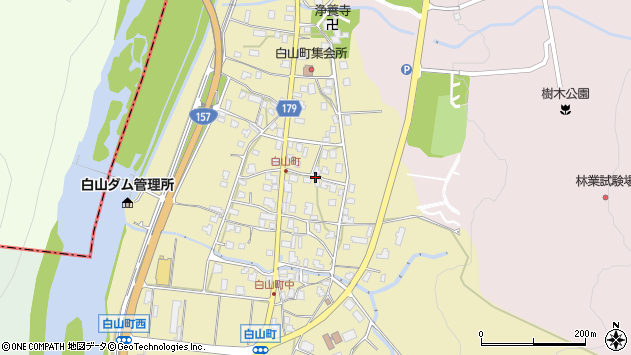 〒920-2115 石川県白山市白山町の地図