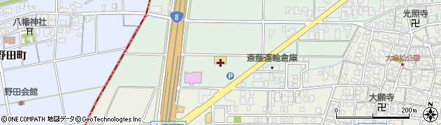 コメリハード＆グリーン寺井店周辺の地図