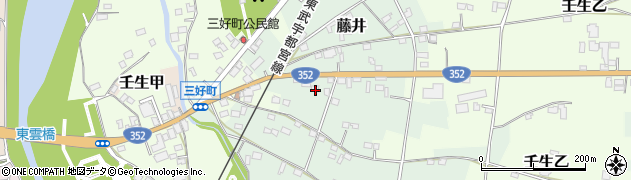 栃木県下都賀郡壬生町藤井1799周辺の地図