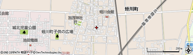 蛭川町公民館周辺の地図