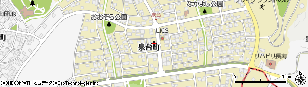 石川県能美市泉台町西66周辺の地図