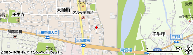 栃木県下都賀郡壬生町大師町36周辺の地図