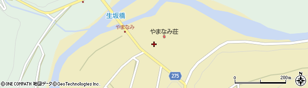 長野県東筑摩郡生坂村5804周辺の地図
