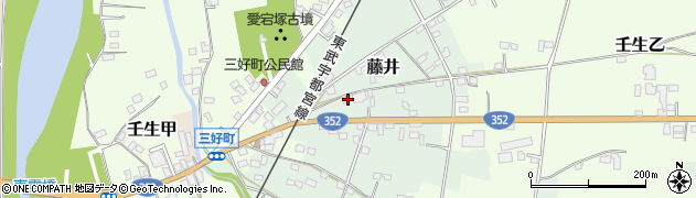 栃木県下都賀郡壬生町藤井1798周辺の地図