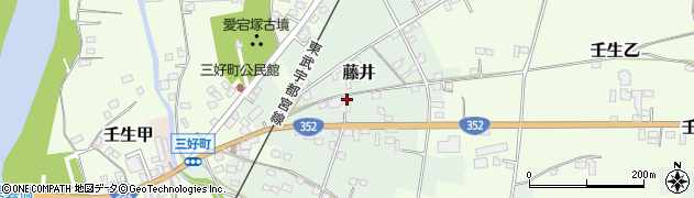 栃木県下都賀郡壬生町藤井1797周辺の地図