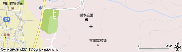 石川県白山市三宮町（ホ）周辺の地図