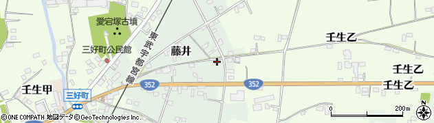 栃木県下都賀郡壬生町藤井1791周辺の地図