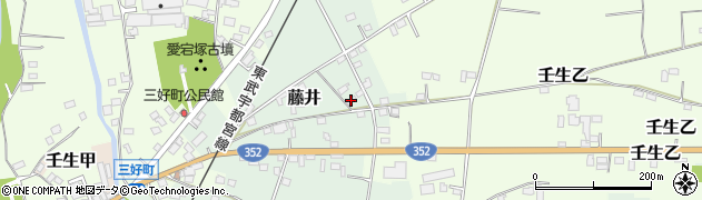 栃木県下都賀郡壬生町藤井1786周辺の地図