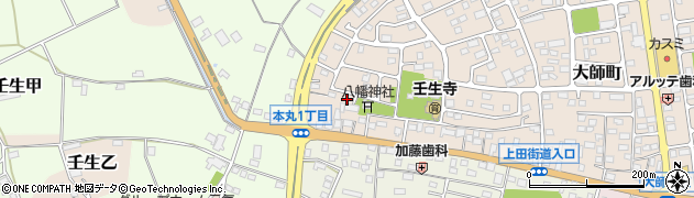 栃木県下都賀郡壬生町大師町13周辺の地図