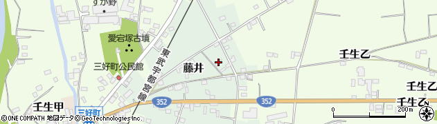 栃木県下都賀郡壬生町藤井1787周辺の地図