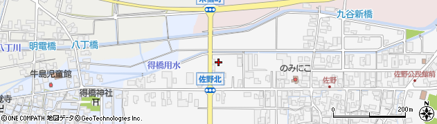 石川県能美市佐野町（ロ）周辺の地図