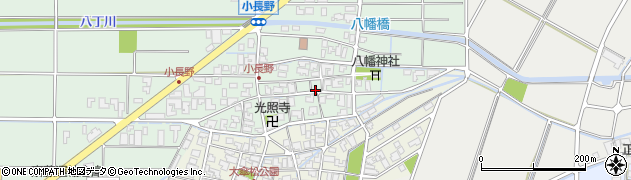 石川県能美市小長野町（戊）周辺の地図